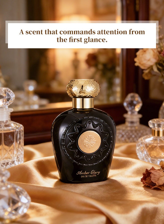 عنبر عطر أمبر تشومي أو دو تواليت 100 مل، عطر فاخر يدوم طويلاً برائحة الفواكه والزهور للنساء، هدية مثالية لها - Image 2